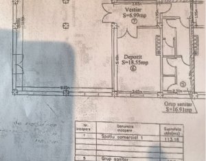 Espace Commercial à vendre dans Cluj-napoca, zone Borhanci