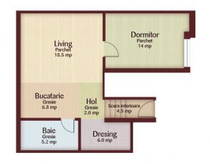 , 52.5m2 dans Floresti