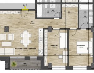 Appartement 3 chambres à vendre dans Cluj-napoca, zone Grigorescu