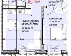 Appartement 2 chambres à vendre dans Cluj-napoca, zone Gheorgheni