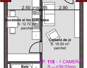 Lakás 2 szobák eladó on Cluj-napoca, Zóna Marasti