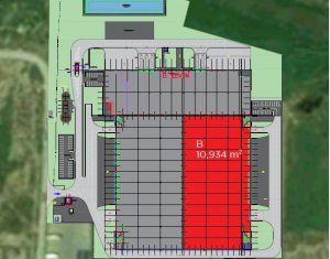 Ipari helyiség kiadó, 10650m2 on Cluj-napoca, Zóna Floresti