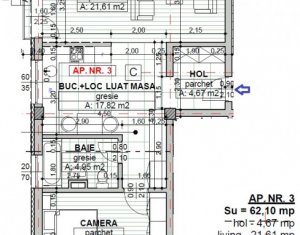 Appartement 2 chambres à vendre dans Cluj-napoca