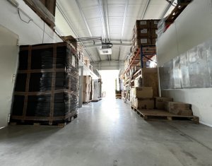 Hala 768mp pe teren de 1900mp, zona industriala Baciu