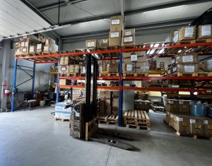 Hala 768mp pe teren de 1900mp, zona industriala Baciu