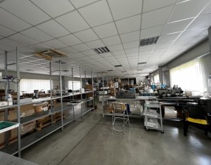 Hala 768mp pe teren de 1900mp, zona industriala Baciu
