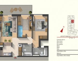 , 73m2 dans Cluj-napoca, zone Centru