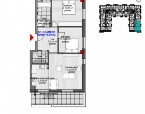 , 76.49m2 on Floresti