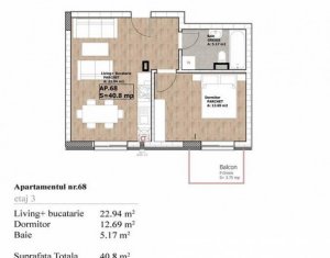 Appartement 2 chambres à vendre dans Cluj-napoca