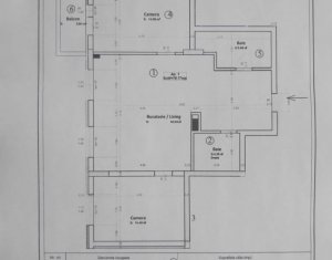Appartement 3 chambres à vendre dans Floresti