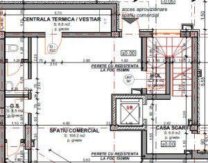 Üzlethelyiség eladó, 125m2 on Cluj-napoca