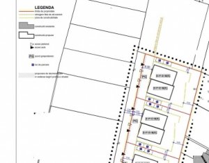 Teren 1000 mp, front 28 ml, duplex, Borhanci, Puz in lucru