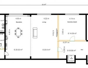 Lakás 4 szobák eladó on Cluj-napoca, Zóna Centru