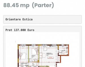 , 88.45m2 dans Floresti