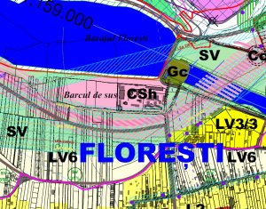 Terrain à vendre dans Floresti