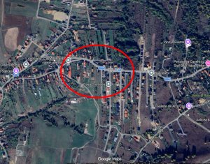 Salicea – teren intravilan 920 mp, front 28 m la doua strazi, utilitati