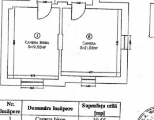 Spatiu birou, 3 camere, parcare, Centru, Cluj-Napoca