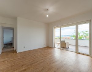 EXCLUSIV 2 camere decomandate, terasă de 60 mp, garaj inclus