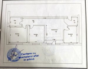 Appartement 3 chambres à vendre dans Floresti